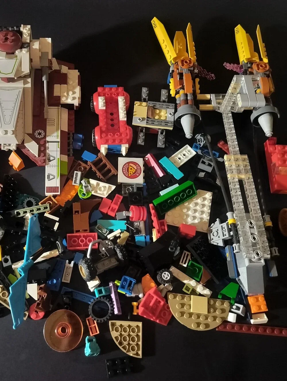 Lego Star Wars Republic Fighter Anakin's Podracer Incomplete